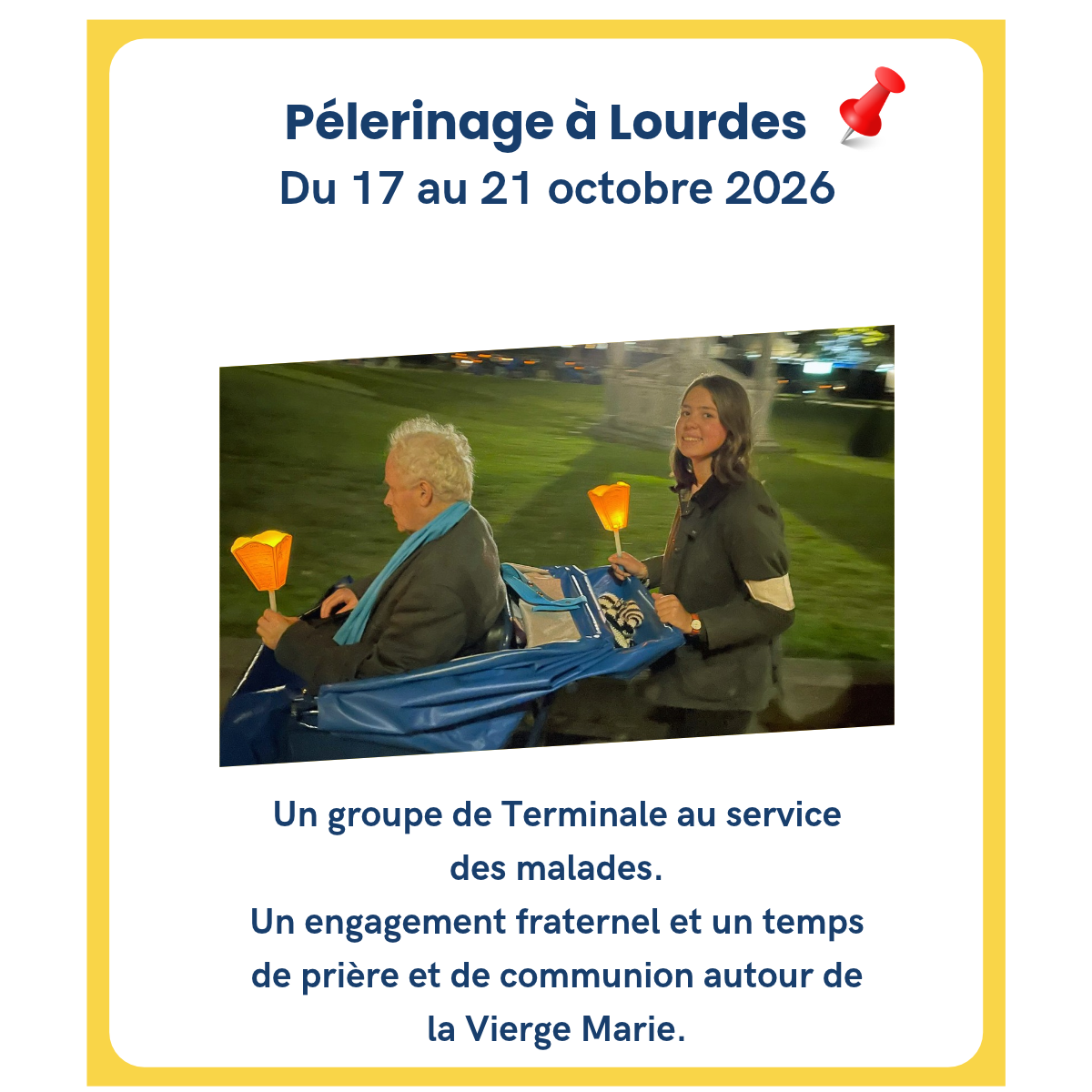 2026 pelerinage lourdes