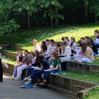 Cours de philosophie en plein air