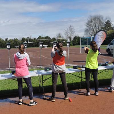 Laser run avec la Fédération sportive de la Police nationale